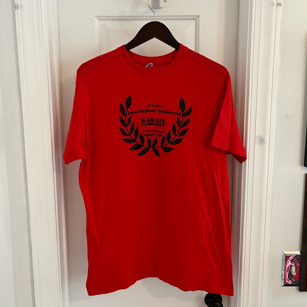 Vintage 80’s‎ Karate Tournament T